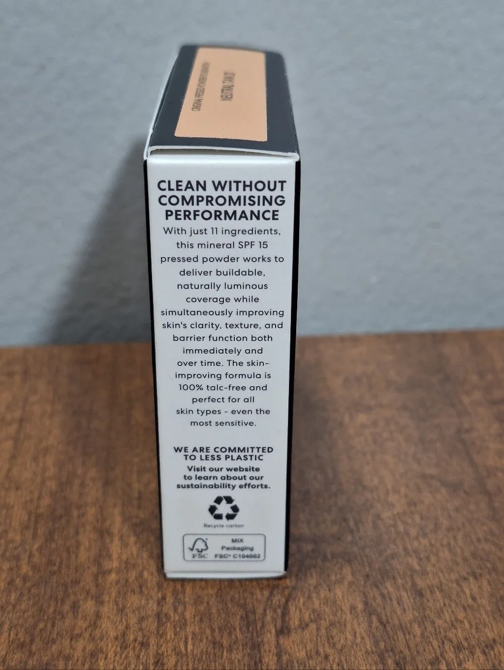bareMinerals Original Pressed Powder Foundation SPF 15 Neutral Tan 21  0.3 Oz